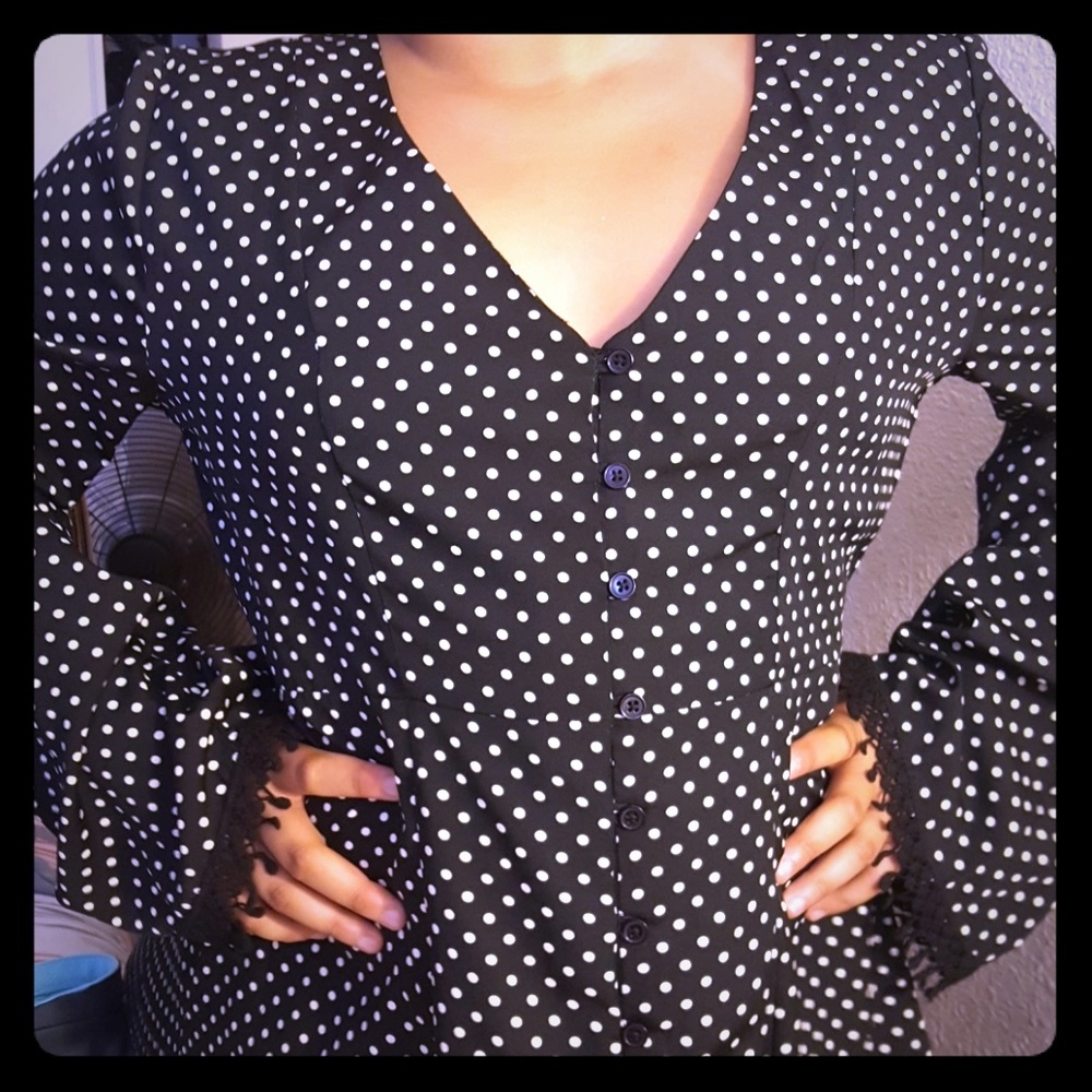 Polka dot dress